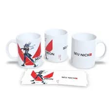 Caneca Neon Valorant Com Nick Personalizado