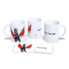 Caneca Jett Valorant Com Nick Personalizado
