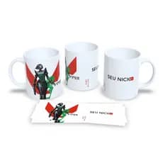 Caneca Viper Valorant Com Nick Personalizado