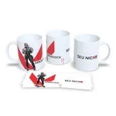 Caneca Deadlock Valorant Com Nick Personalizado