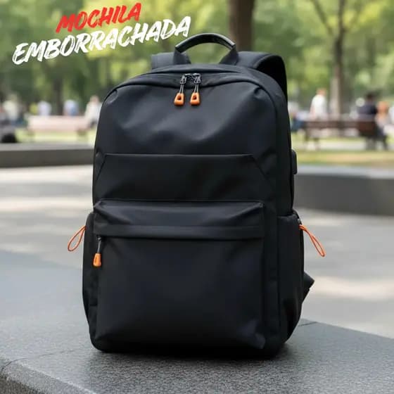 Mochila masculina reforçada  impermeável mochila de viagem mochila escolar presente para homem