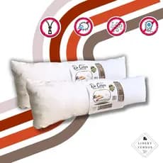 Travesseiro de Corpo Todo para coluna cervical xuxão grande com fronha de zíper