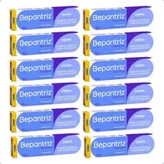 Kit 12 Pomada Bepantriz Derma Creme Cicatrizante Anti-Assaduras E Hidratante 20g | Cimed