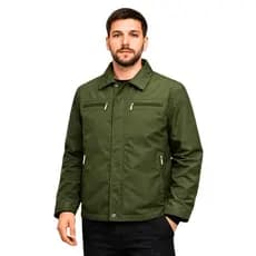Jaqueta Premium Confortavel Masculina Lisa Casual Reforçada Resistente Com Ziper