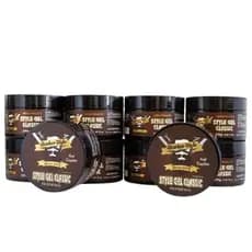 Gel Classic 240g Barber Style kit com 3 unidades