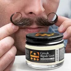 Cera para Bigode Goot Embaixador 20g Alta Fixação Modela Mustache
