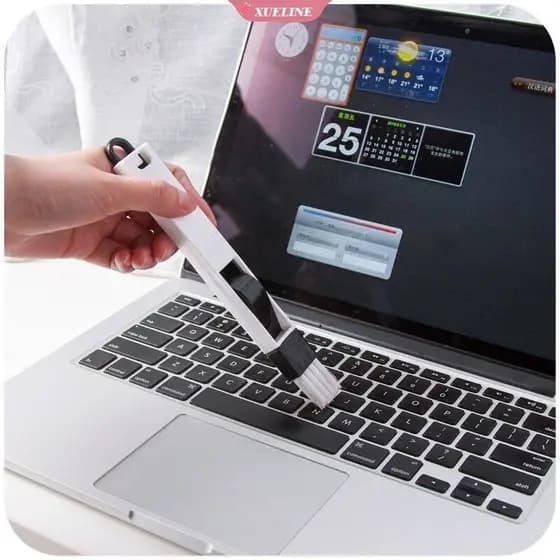 Mini Escova de Limpeza com Pá Limpeza Para Teclados