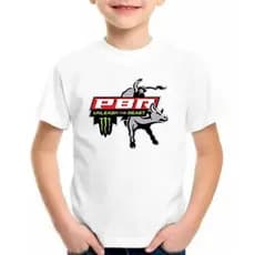 Camiseta Infantil Country PBR Cowboy Moda Roça