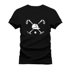 Camiseta Estampada POLO PLAY Algodão 100% – Essencial no Guarda-Roupa Envio Imediato