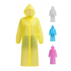 Capa De Chuva Colorida Eva Resistente Unissex Adulto