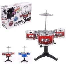 Mini Bateria Musical Infantil Meu Ritmo Jazz Drum Wellkids WB7695