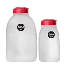 Duas Garrafas P/ Geladeira - Kit Garrafas de Plástico