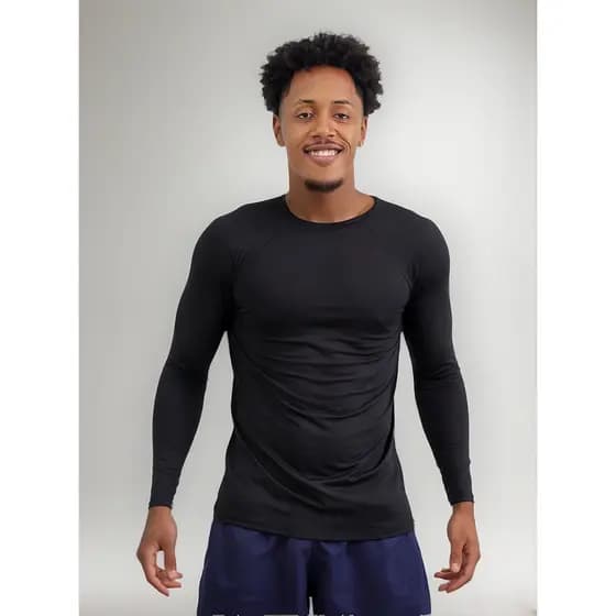 Camiseta Térmica Masculina Para Treino Fitness