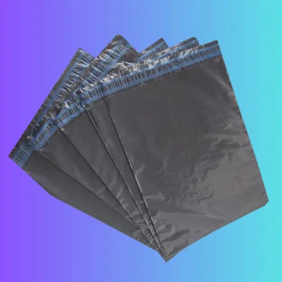 Saco Plastico Embalagem  Plastico Cinza  40x50 40 X 50 100un