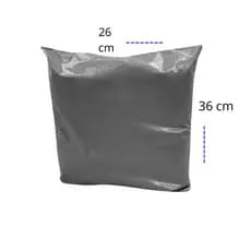 500 -Envelopes Plástico com lacre adesivo 26x36 cinza envio correios pac sedex postagem 26 x 36 cinza.