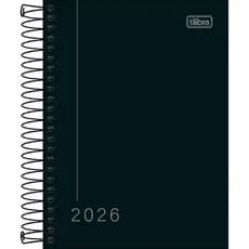Agenda espiral 2026 Pepper 11,7 X16,4 Cm Tilibra