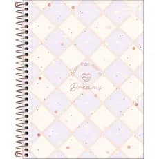 Caderno Espiral Capa Dura Colegial 10 Matérias Soho 160 Folhas - Tilibra