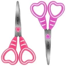Tesoura Escolar Decorada 13cm Coração Acrilex