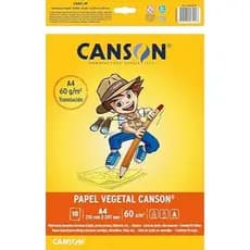 Papel Vegetal A4 60g  CANSON 10 Folhas