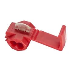 100pçs Conector Derivação Emenda Fios Vermelho 0,5 A 1,5mm