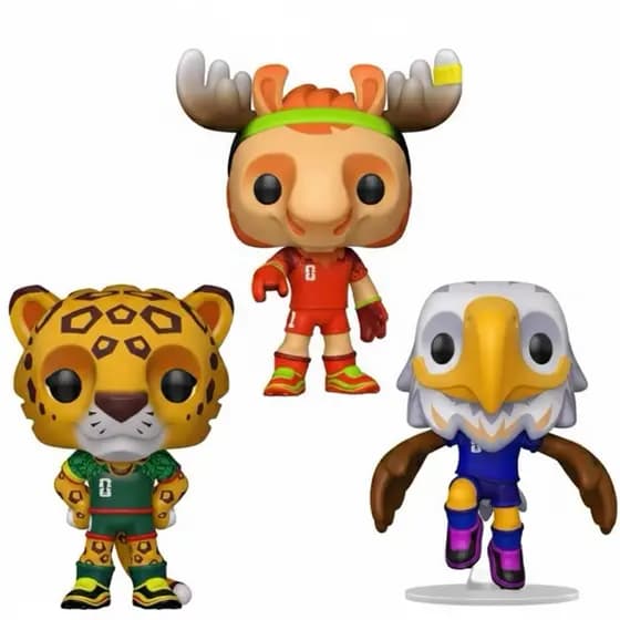 Figura Da Mascote Da Copa Do Mundo De 2026, Figuras