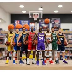 Boneco Jogador Basquete Lebron Curry Basketeboll Nba
