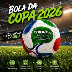 Bola De Futebol Copa Do Mundo 2026 grande