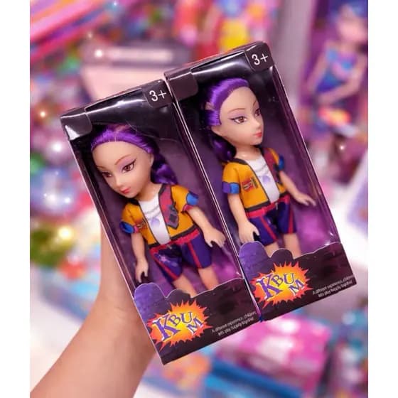 Mini Bonecas K-POP Fashion Coleção Completa Estilo Coreano Infantil