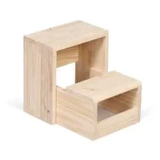 Escada Infantil Madeira Maciça Montessouri Dobravel Pinus Banheiro
