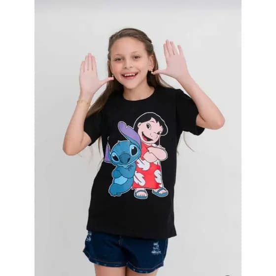 Blusas Infantil Feminina Algodão Estampadas Menina Kit Sortido Promoção