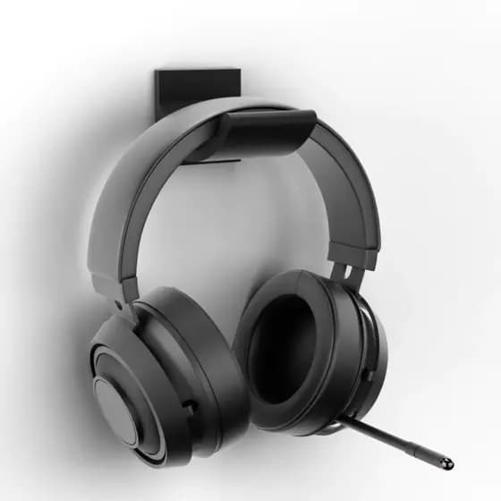 Suporte Fone Ouvido Mesa PAREDE GANBINETE PC COMPUTADOR Resistente pc Headset Gamer Escritorio