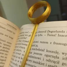 Marcador Pagina Livro Caderno SENHOR DOS ANEIS BOOKMARK Criativo Leitura Divertido personalizado iMPRESSAO 3D