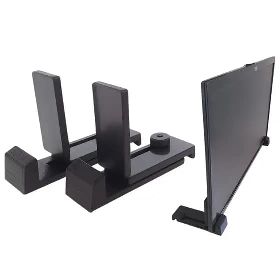 KIT Suporte de Mesa Para Tv e Monitor SLIM de 12'' Ate 32'' Polegadas Ajustável UNIVERSAL
