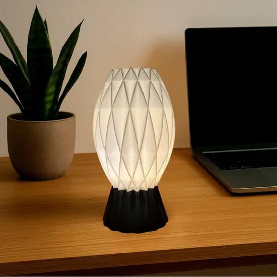 Luminaria Mesa Abajur Led Portátil LUPITA Luxo Luz de Cabiceira Abajures Decoracao Diversos Presente Quarto Geometrico