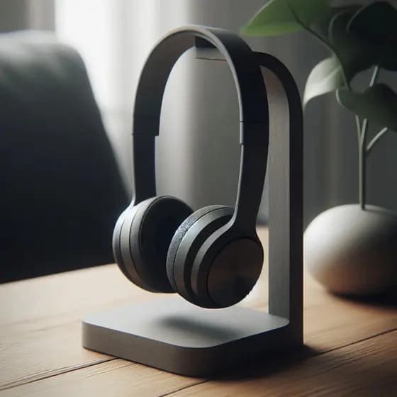 Suporte Fone Ouvido Mesa Headset Gamer com e sem fio pc DELUXE