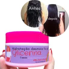 Hidratação Mascara de Hidratação Creme de Cabelo DESMAIA FIO 250g