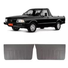 Par papelão porta pampa 1982 a 1997 forro cinza revestimento