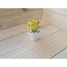 Suculenta artificial planta decorativa robert plant vaso branco