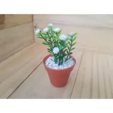Plantinha artificial suculenta vaso decorativo robert plant vasinho marrom