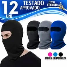 3/6/12 Balaclava Toca Ninja Segunda Pele Moto Bike Trilha Pesca Airsoft Proteção UV Vento Poeira Capacete