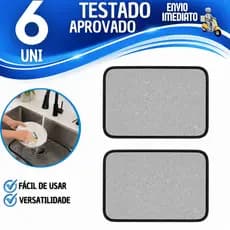 Tela Para Pia Tipo Ralinho Japones Retangular Para Cozinha Restaurantes - Evita Entupimento
