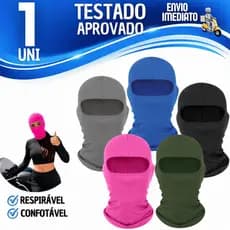 Balaclava Máscara Touca Ninja Balaclava Motoqueiro Moto Ciclismo Bike Pesca Corrida Caminhada  Respirável Confortável