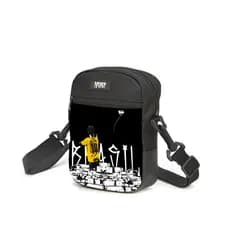 Shoulder Bag Reforçada para Motoboy, Bike e Passeio Casual Brasil Copa