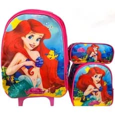 KIT MOCHILA ESCOLAR INFANTIL MENINA E MENINO COM RODINHAS/MOCHILA LANCHEIRA TÉRMICA ESTOJO/MOCHILA PARA MENINA E MENINO