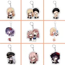 Meu Chaveiro De Plástico Darling Kitagawa Marin Cos Nome Peças De Bolsa Acessórios Bonitos Cartoon