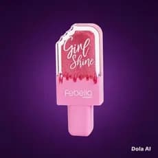 lip gloss, gloss labial, brilho labial,  efeito espelhado, hidratante labial, febella, girl shine, lábios brilhantes.
