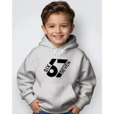 Moletom Infantil menino  Canguru Capuz Inverno Six Seven Lançamento