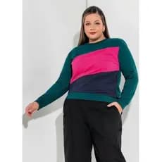 BLUSA MOLETOM PLUA SIZE