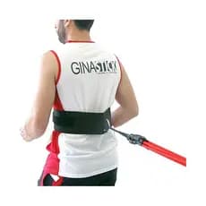 Cinto Para Tração 4 Elásticos, Extensor, Exercício, Rubber, Faixa Elástica, Treinamento, Futebol