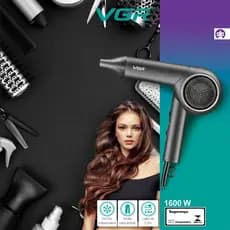 Secador De CabeloViagem Profissional Elétrica dobrável-VGR V-420